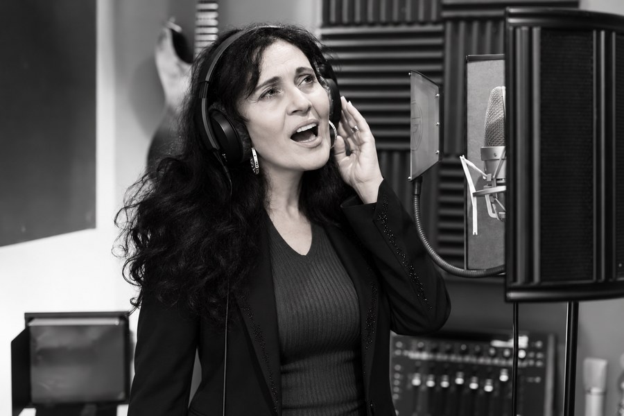 En studio d’enregistrement — photo Jean-Charles Caslot