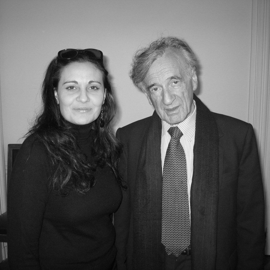 Avec Élie Wiesel